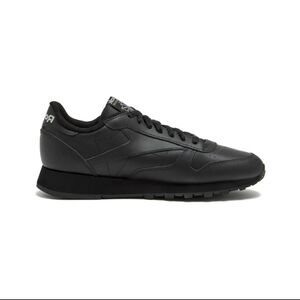 Reebok Men's Classic Leather Tennis Sneakers Core Black/Core Black/Pure Grey5